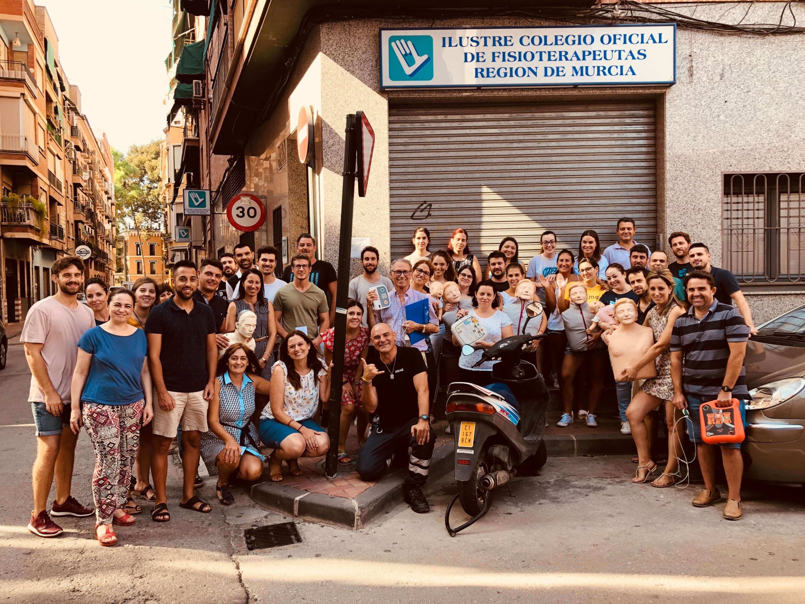 Gran éxito del Curso Básico de Reanimación Cardiopulmonar impartido en Murcia
