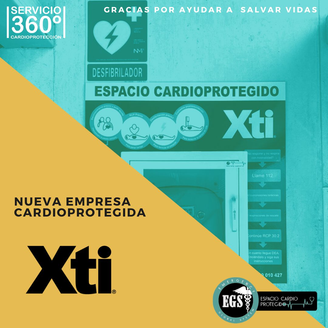 Xti se convierte en empresa cardioprotegida